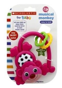 Scholastic Musical Monkey, 1-18 Months